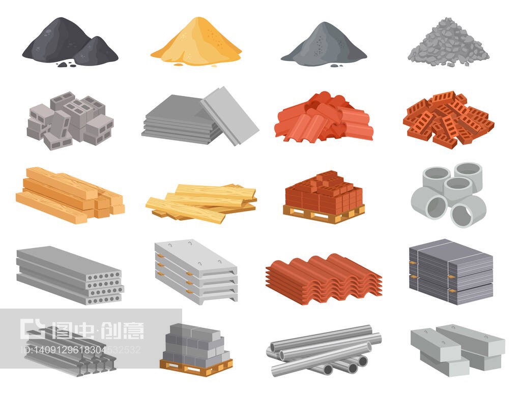 建筑材料及构配件